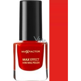 Max Factor Max Effect Mini Nail Polish lak na nechty 11 Red Carpet Glam 4,5 ml