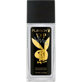 Playboy Vip for Him parfumovaný dezodorant sklo pre mužov 75 ml Tester