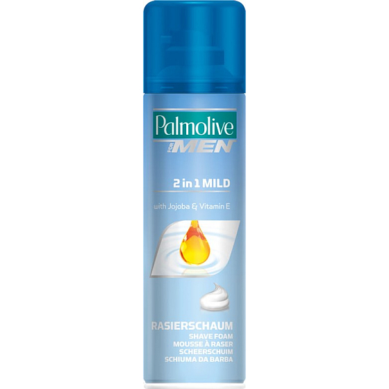 Palmolive Men Mild 2v1 pena na holenie 300 ml
