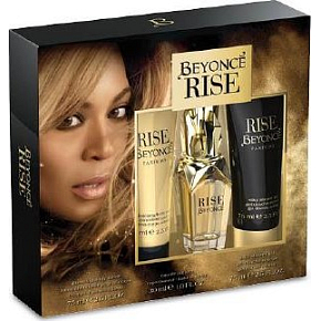 Beyoncé Rise toaletná voda 30 ml + telové mlieko 75 ml + sprchový gél 75 ml, kozmetická sada Beyoncé Rise toaletná voda 30 ml + telové mlieko 75 ml + sprchový gél 75 ml, kozmetická sada