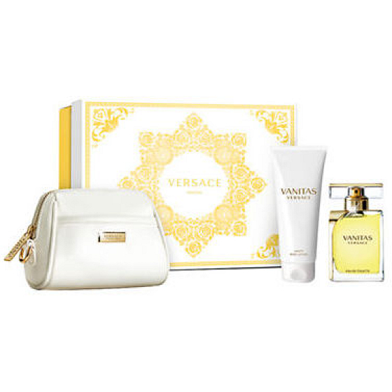 Versace Vanitas parfumovaná voda 100 ml + telové mlieko 100 ml + taška, darčeková sada
