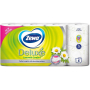 Zewa Deluxe Aqua Tube Camomile Comfort Parfumovaný toaletný papier 150 ks 3-vrstvový 8 ks, splachovací