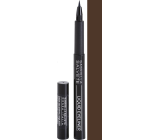 Gabriella Salvete Liquid Eyeliner In Pen tekuté očné linky vo fixke 02 Brown 1,2 ml