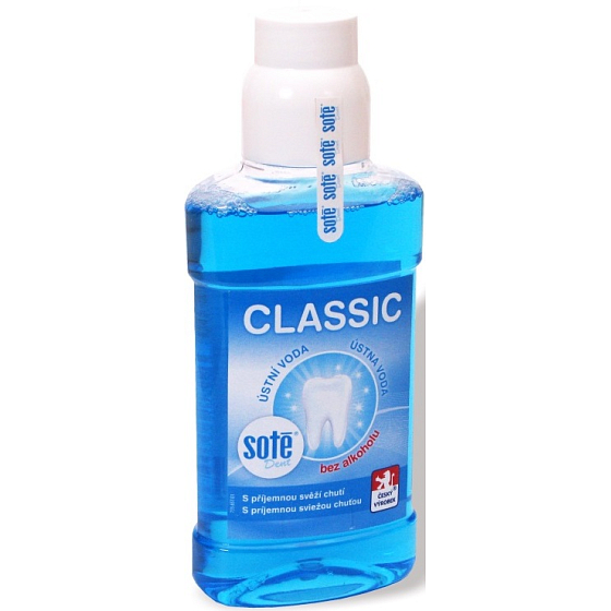 Soté Dent Classic ústna voda bez alkoholu 250 ml