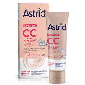 Astrid Perfect Skin CC krém všetko v 1 OF 20 Medium 40 ml