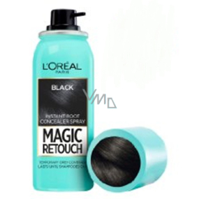 Loreal Paris Magic Retouch vlasový korektor šedín a odrastov 01 Black 75 ml