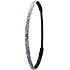 Ivybands Protišmyková čelenka do vlasov metalické flitre, unisex, 1 cm