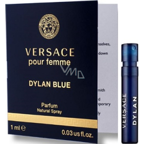Versace Dylan Blue pour Femme toaletná voda pre ženy 1 ml s rozprašovačom, vialka