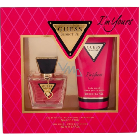 Guess Seductive I m Yours toaletná voda pre ženy 50 ml + telový krém 200 ml, darčeková sada