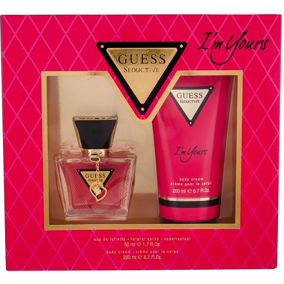 Guess Seductive I m Yours toaletná voda pre ženy 50 ml + telový krém 200 ml, darčeková sada