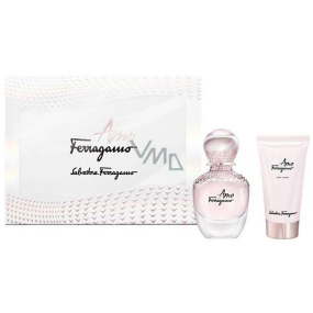 Salvatore Ferragamo Amo Ferragamo toaletná voda pre ženy 30 ml + telové mlieko 30 ml, darčeková sada