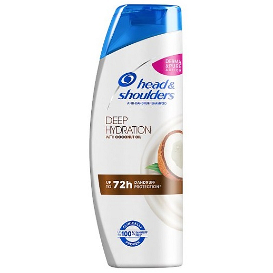 Šampón proti lupinám Head&Shoulders Deep Hydration s kokosovým olejom 400 ml