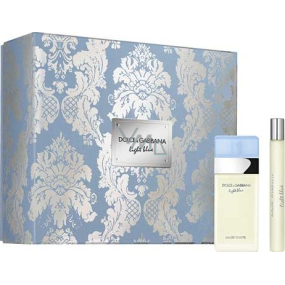 Dolce & Gabbana Light Blue toaletná voda pre ženy 25 ml + toaletná voda 10 ml, darčeková sada