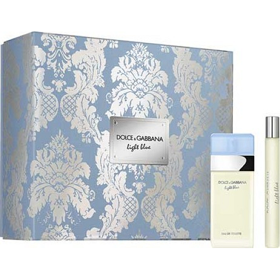 Dolce & Gabbana Light Blue toaletná voda pre ženy 25 ml + toaletná voda 10 ml, darčeková sada