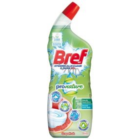 Bref Pre Nature Grapefruit WC gél proti vodnému kameňu 700 ml