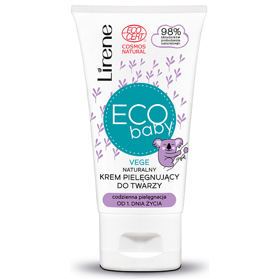 Lirene ECO Baby prírodné pleťový krém pre deti 50 ml
