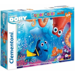 Clementoni Puzzle SuperColor Finding Dory 104 dielikov, odporúčaný vek 4+