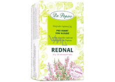 Dr. Popov Rednal bylinný čaj pre zdravé močové cesty a odvodnenie 20 vreciek 20 x 1,5 g
