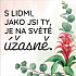 Albi Magnety Svet je úžasný s ľuďmi, ako ste vy 6,5 x 6,5 cm