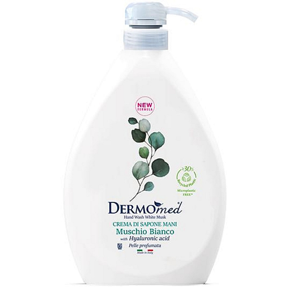 Dermomed Muschio Bianco - tekuté mydlo s bielym pižmom 1 l dávkovač