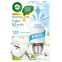 Air Wick Essential Oils Cotton & Crisp Air - sada elektrických osviežovačov vzduchu Fresh Cotton 19 ml