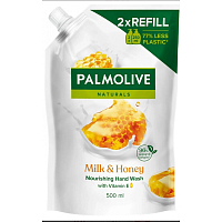 Palmolive Naturals Milk & Honey tekuté mydlo náhradná náplň 500 ml
