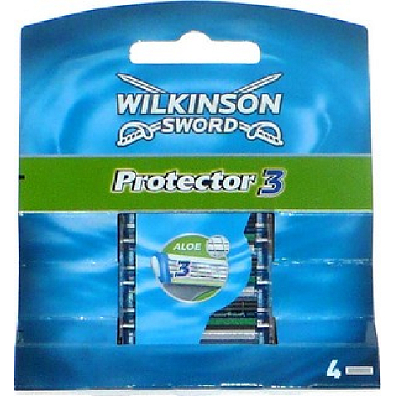 Wilkinson Protector 3 náhradné hlavice 4 kusy