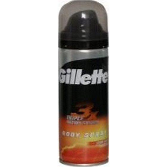 Gillette 3x Triple Protection System Storm Force dezodorant sprej pre mužov 150 ml