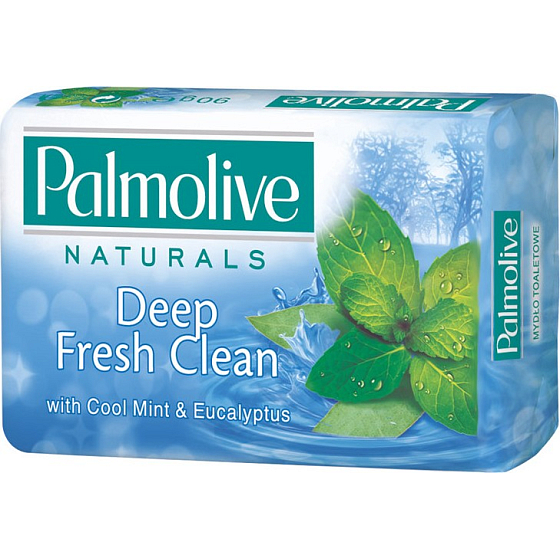 Palmolive Naturals Mint & Eukalyptus tuhé toaletné mydlo 90 g