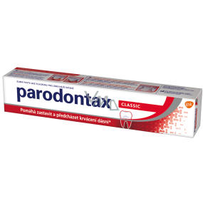 Parodontax Classic zubná pasta proti krvácaniu ďasien bez fluoridu 75 ml