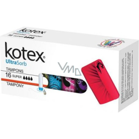 Kotex Ultra Sorb Super tampóny 16 kusov