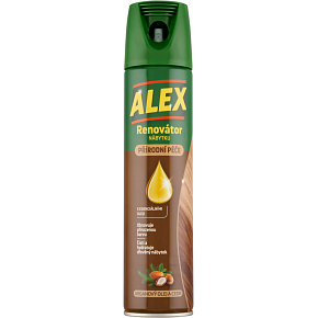 Alex Aerosol Renovátor nábytku proti prachu arganový olej a cedr, 400 ml