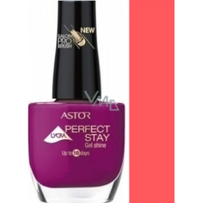 Astor Perfect Stay Gél Shine 3v1 lak na nechty 207 Creamy Coral 12 ml