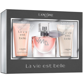 Lancome La Vie Est Belle toaletná voda 30 ml + telové mlieko 50 ml + sprchový gél 50 ml, darčeková sada