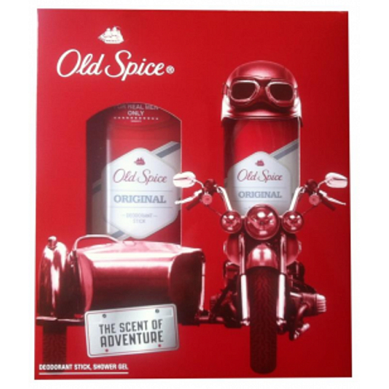 Old Spice Original dezodorant stick 60 ml + sprchový gél 250 ml, kozmetická sada
