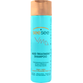 SeeSee Dead Sea Mud Treatment s bahnom z Mŕtveho mora šampón na vlasy 250 ml