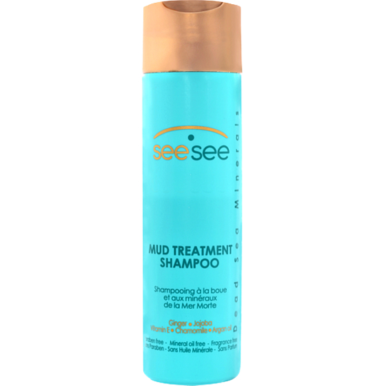 SeeSee Dead Sea Mud Treatment s bahnom z Mŕtveho mora šampón na vlasy 250 ml