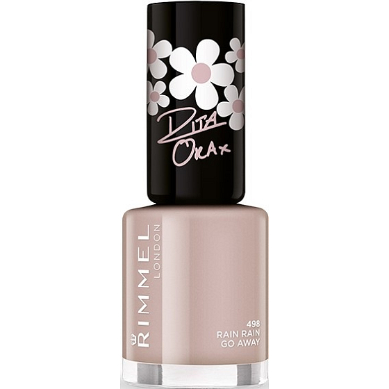 Rimmel London 60 sekund Nail Polish by Rita Ora lak na nechty 498 Rain Rain Go Away 8 ml