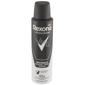 Rexona Men Invisible on Black + White Clothes antiperspirant deodorant sprej pre mužov 150 ml