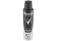 Rexona Men Invisible on Black + White Clothes antiperspirant deodorant sprej pre mužov 150 ml