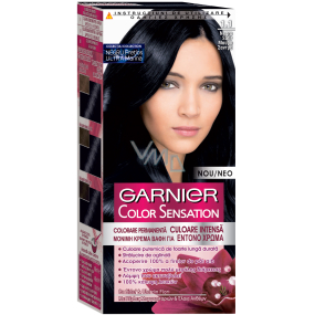 Garnier Color Sensation Farba na vlasy 1.1 Midnight Sapphire