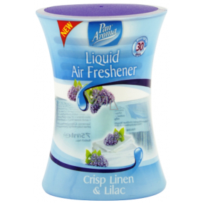 Pán Aróma Liquid Air Freshener Orgován & Svieža bielizeň tekutý osviežovač vzduchu sklo 75 ml