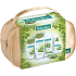 Palmolive Naturals Olive Milk pena do kúpeľa 500 ml + sprchový gél 250 ml + Long & Shine šampón 350 ml + tekuté mydlo 300 ml + kozmetická taštička, kozmetická sada