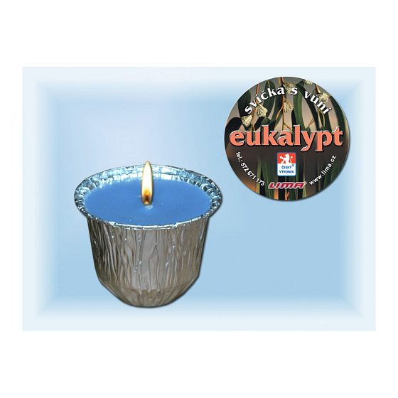 Lima Ozona Eukalyptus vonná sviečka 115 g
