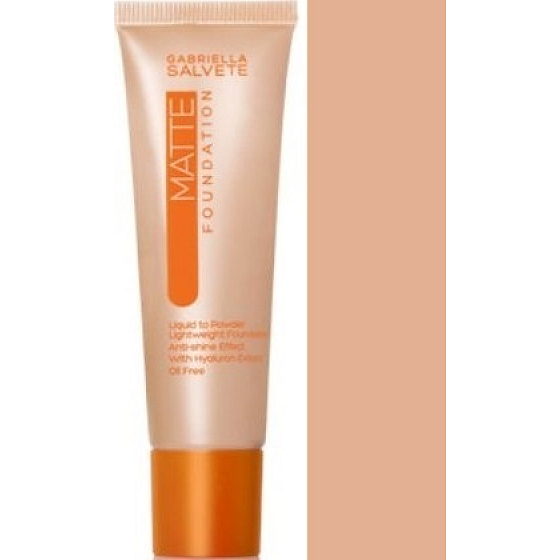 Gabriella salva Matte Foundation make-up 102 Beige 30 ml