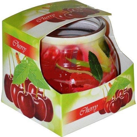 Admit Cherry - Čerešňa dekoratívne aromatická sviečka v skle 80 g