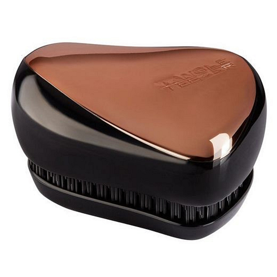 Tangle Teezer Compact Profesionálna kompaktná kefa na vlasy, Rose zlaté Black - ružové zlato