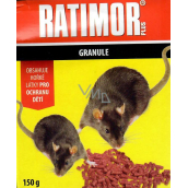 Ratimor Plus granule na hubenie hlodavcov 150 g