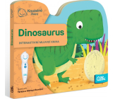 Albi Kúzelné čítania interaktívnej minikniha s výsekom Dinosaurus, vek 2+