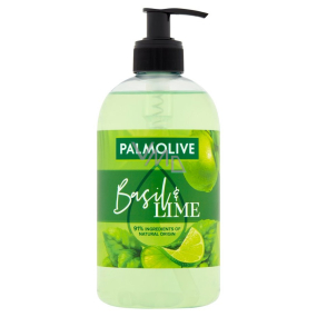 Palmolive Botanical Dreams Basil & Lime tekuté mydlo dávkovač 500 ml